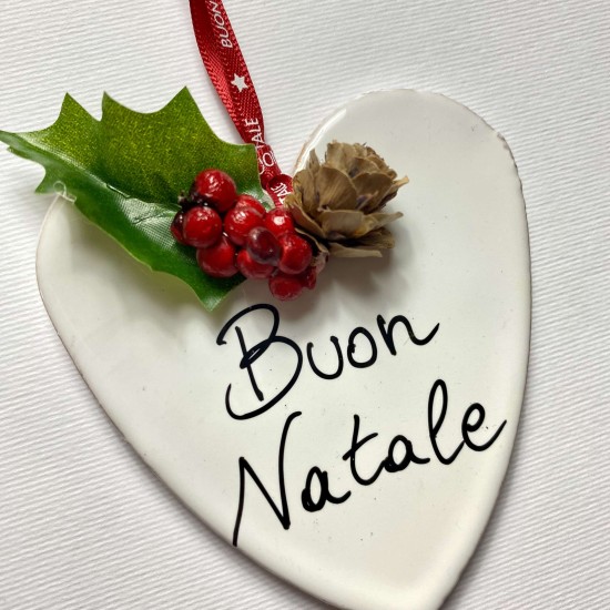 Cuore Personalizzabile in Ceramica