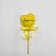 Palloncino Cuore calamita personalizzabile con Stecco